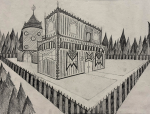 2 point perspective drawing